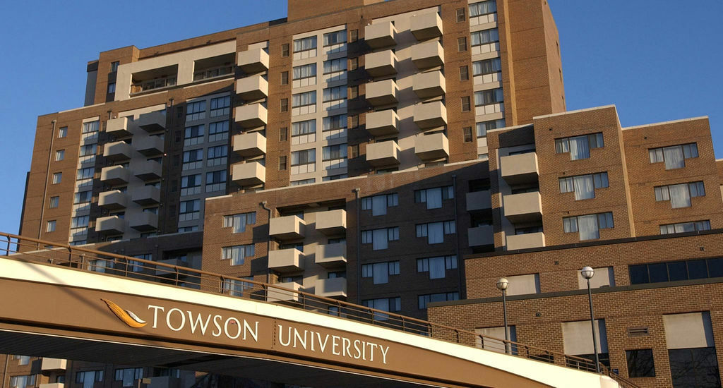Towson University Marriott Conference Hotel Exterior foto